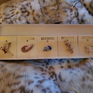 Set of 5 Lapel Pins: Rucinni